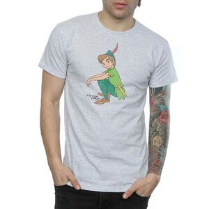 Peter Pan Mens Classic Heather T-Shirt / Gray